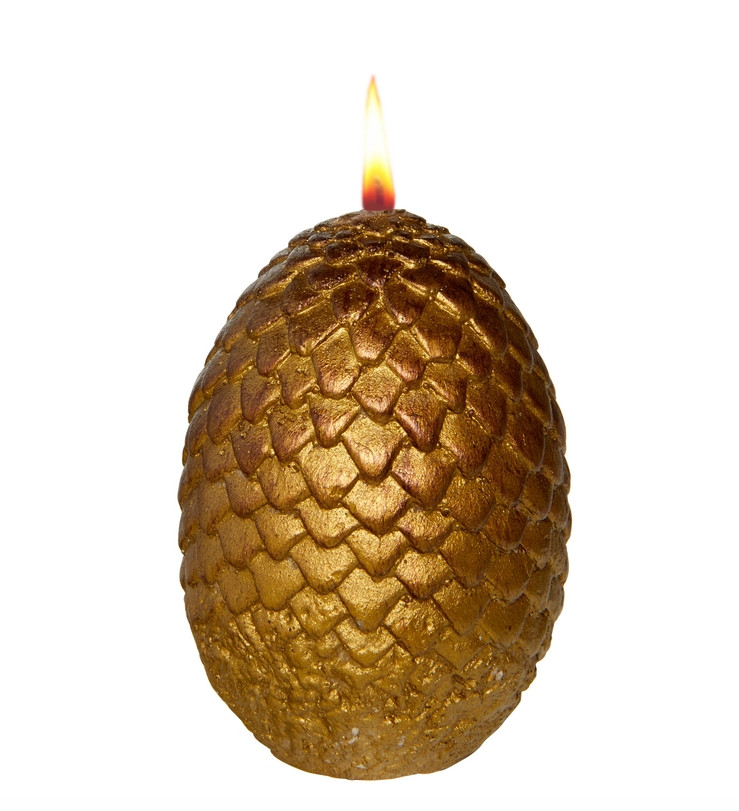 Game of Thrones Dragon Egg Candles, Set of 3