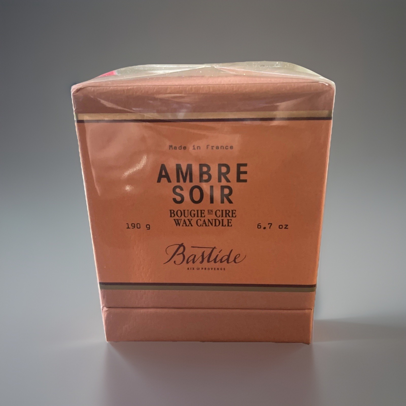 Anthropologie Bastide Ambre Soir Scented Candle 6.7 oz France/Anthropologie NIB