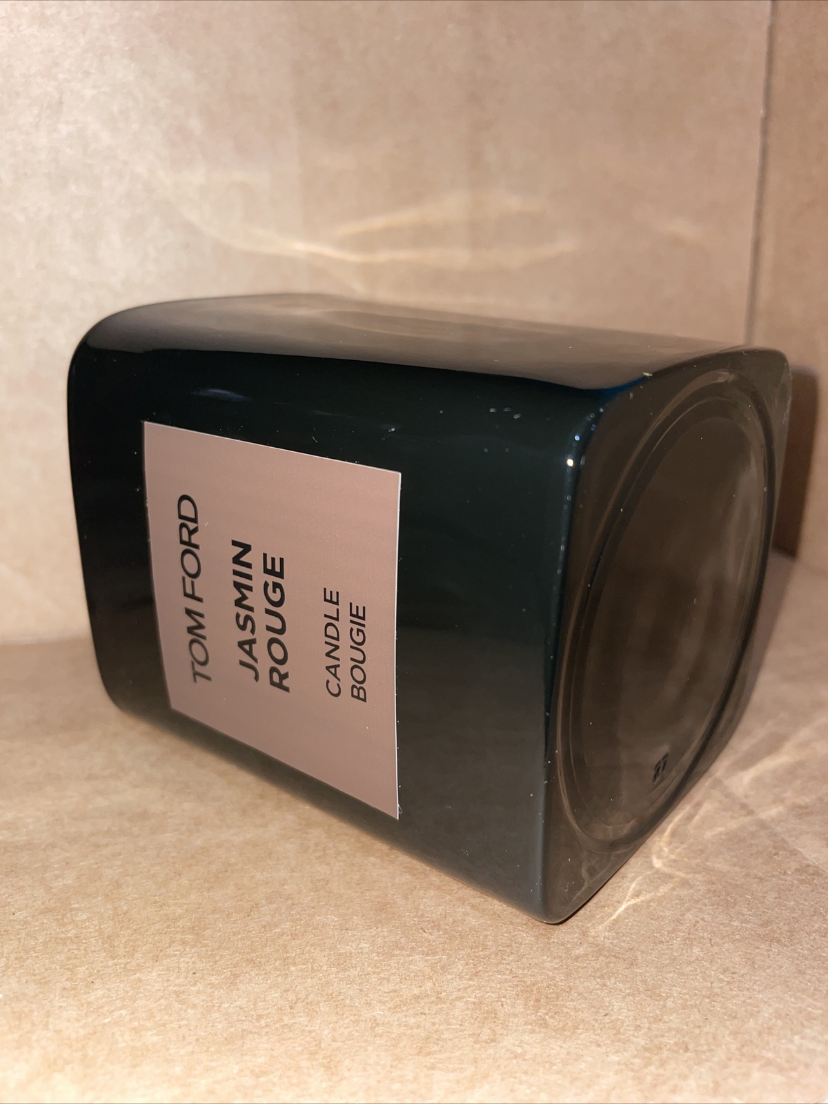 JASMIN ROUGE Tom Ford Candle Bougie in Brown Glass IMPERFECT New No Box