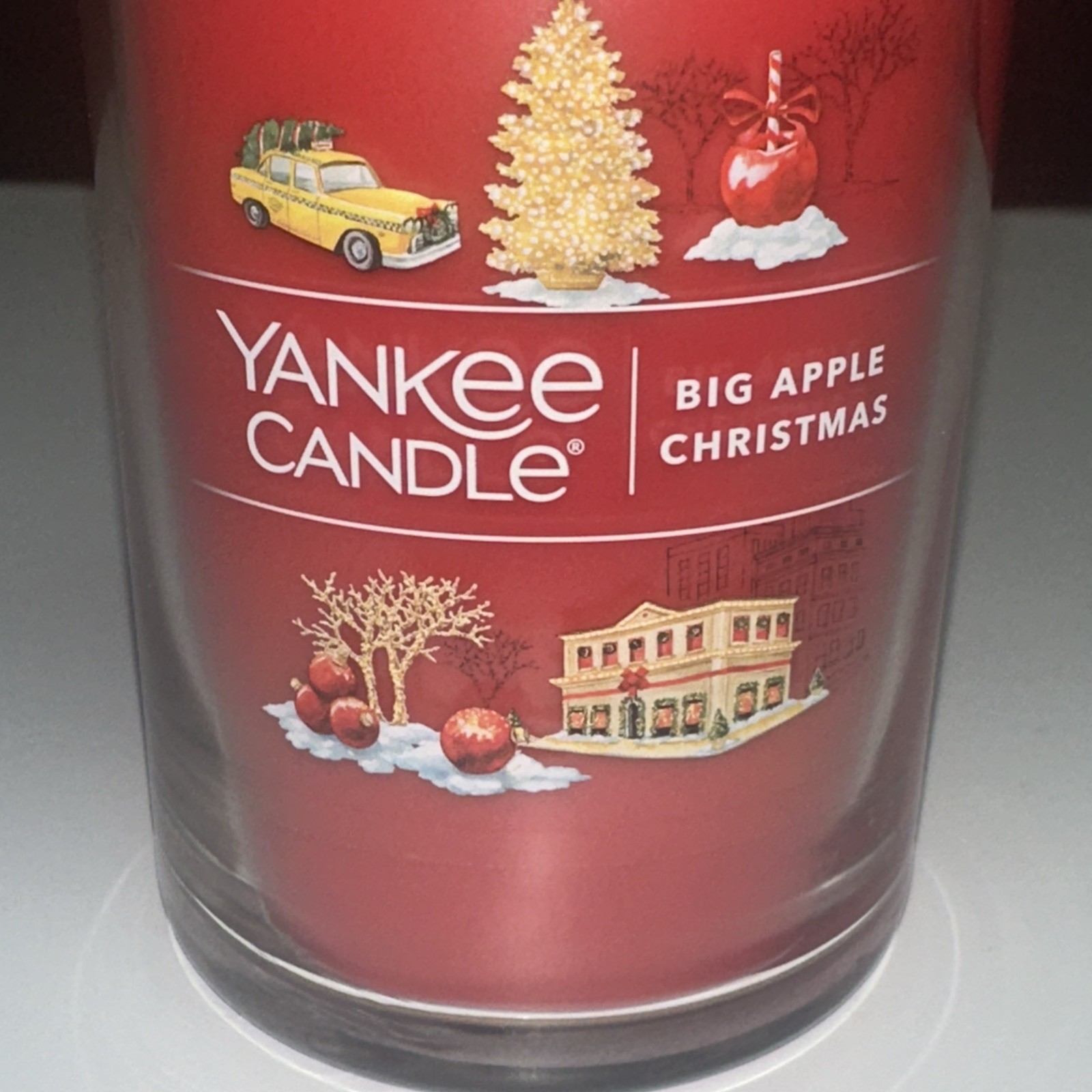 NEW–Yankee Candle BIG APPLE CHRISTMAS 14.25oz Tumbler Candle