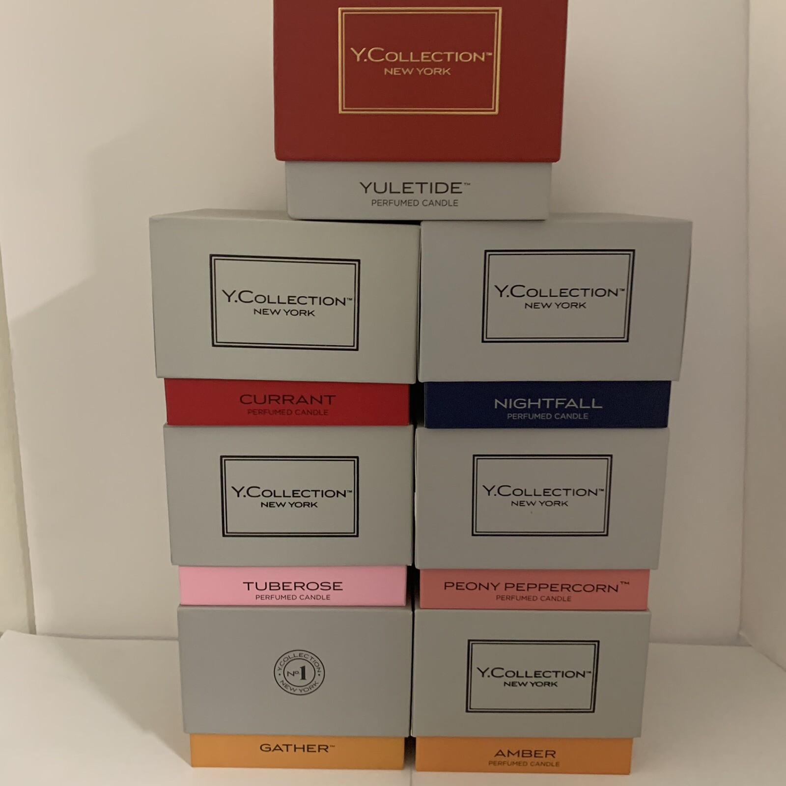 Yankee Candle Y. Collection No.1 New York Perfumed Soy Candle 7 oz Boxed U Pick