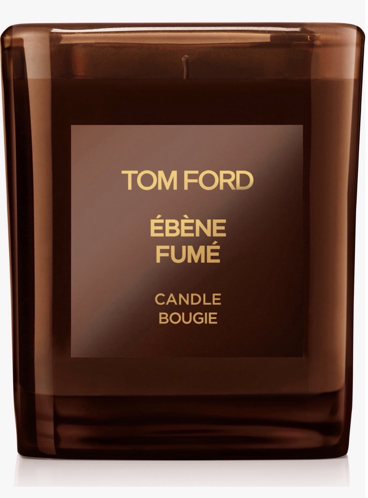 NEW & SEALED Tom Ford Ebene Fume Candle Bougie Height 2.25 In / 5.7 cm In BOX