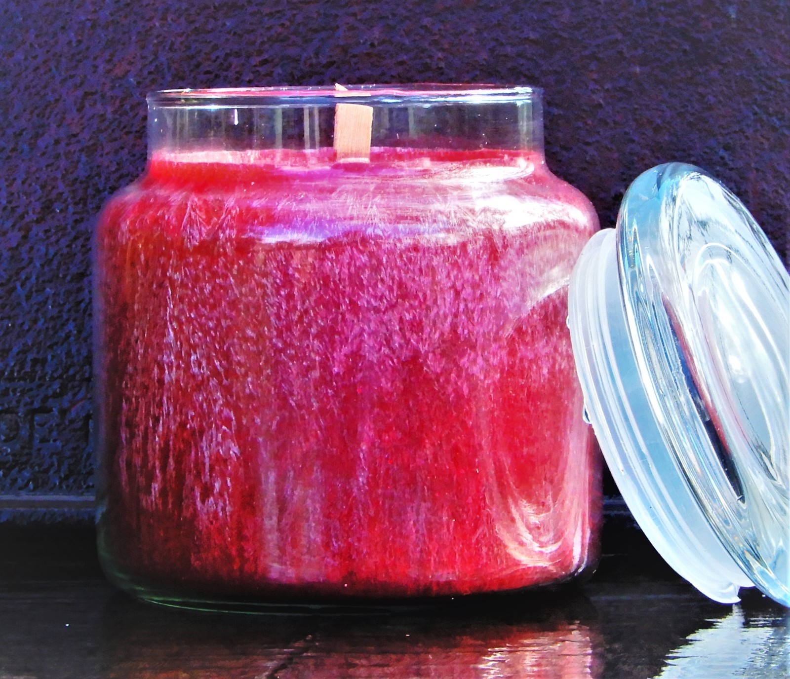 Citronella 1.2kg Square Crystalized Candle Pure Essential Oils Handmade in QLD