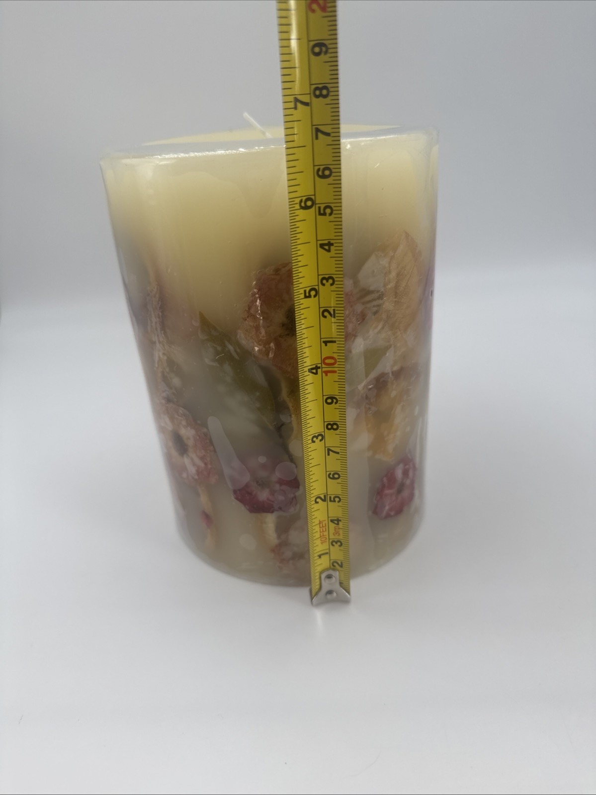 ROSY RINGS, PEONY & POMELO LUXURY BOTANICAL CANDLE, 6.5″ TALL, 200 HRS