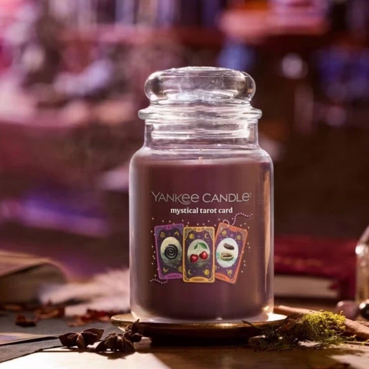 Yankee Candle Mystical Tarot Card Large Jar Candle 22 oz NEW
