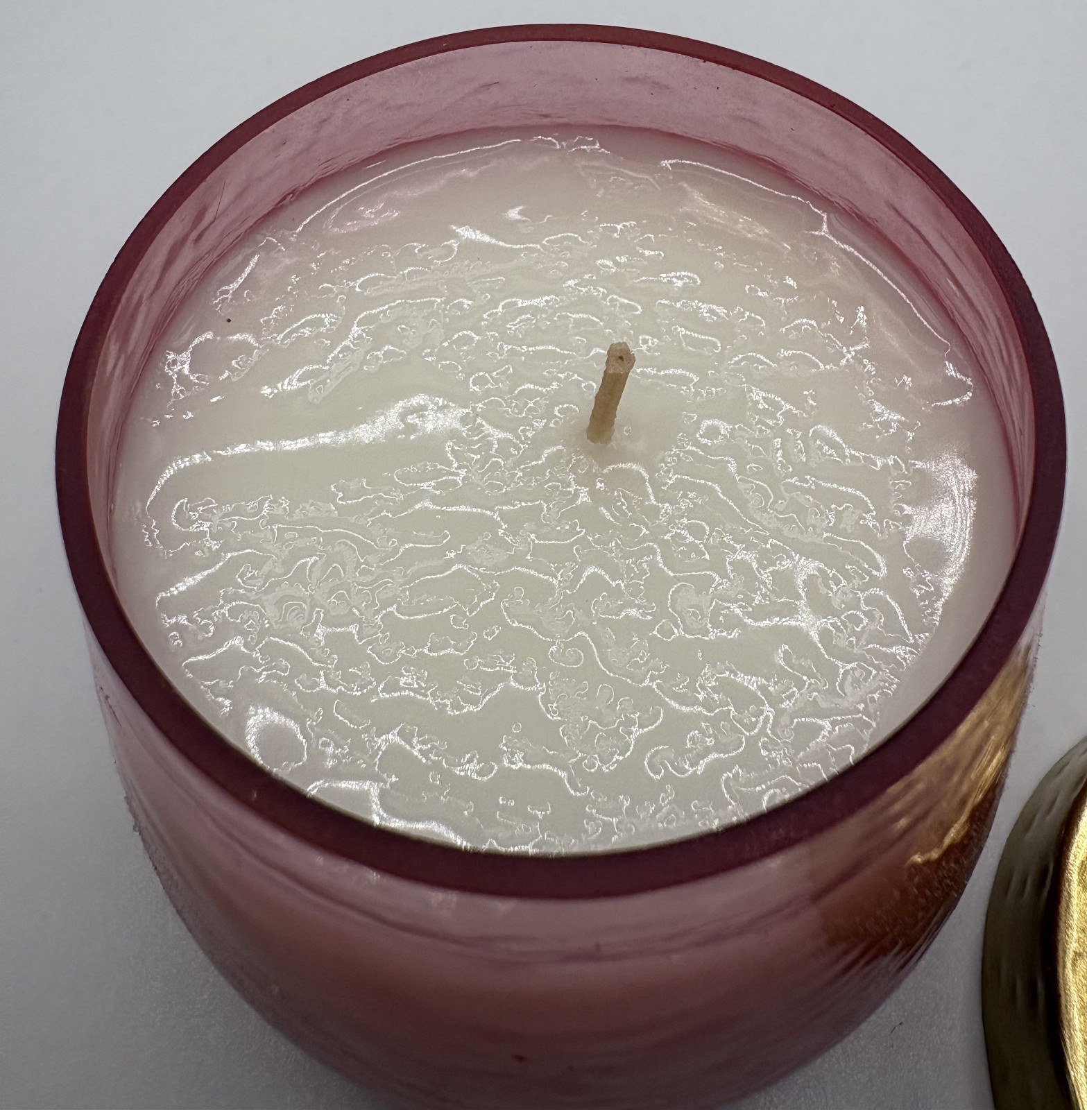 ROSY RINGS Rosewood Scented Candle Florals in Lid