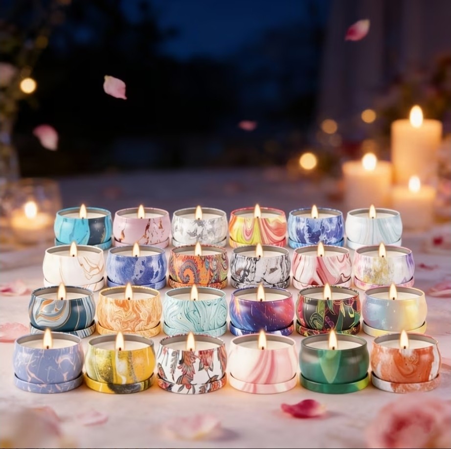 Scented Candles Gift Set,36 Pack Candles for Home Scented, 300 Hour Long Lasting