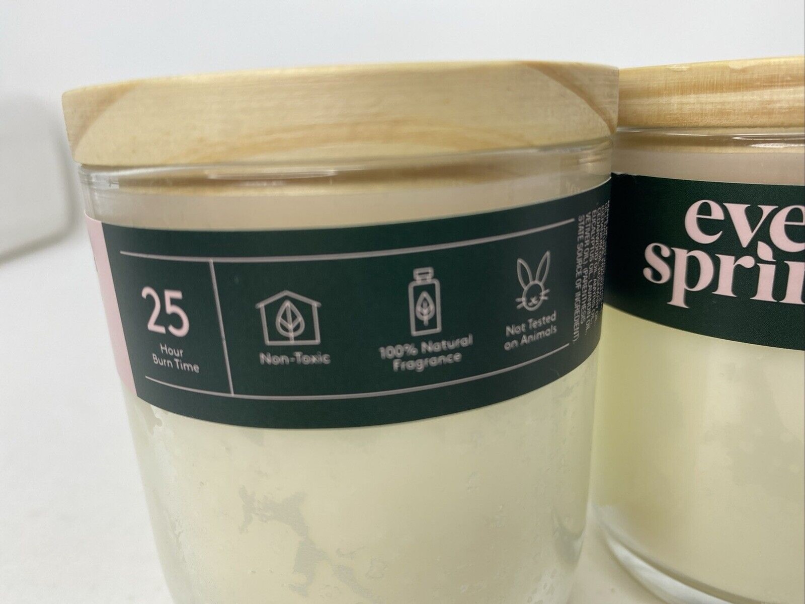 Geranium & Herbs / 100% Soy Wax Candle / Everspring 5.5 oz / 2-Pack Target