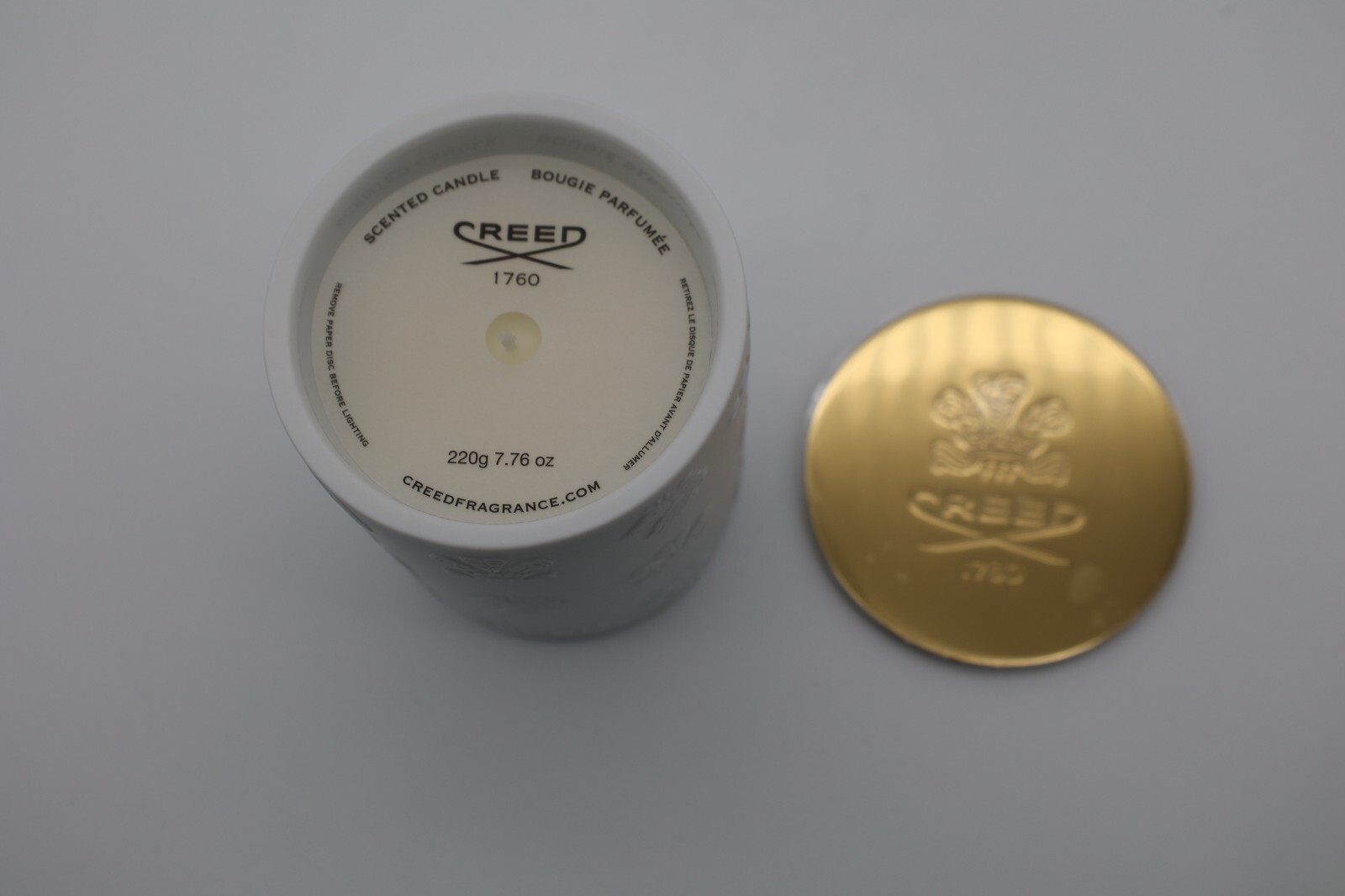 Creed Bougie Parfumee Silver Mountain Water Candle 220g / 7.76oz SHIPS SAME DAY