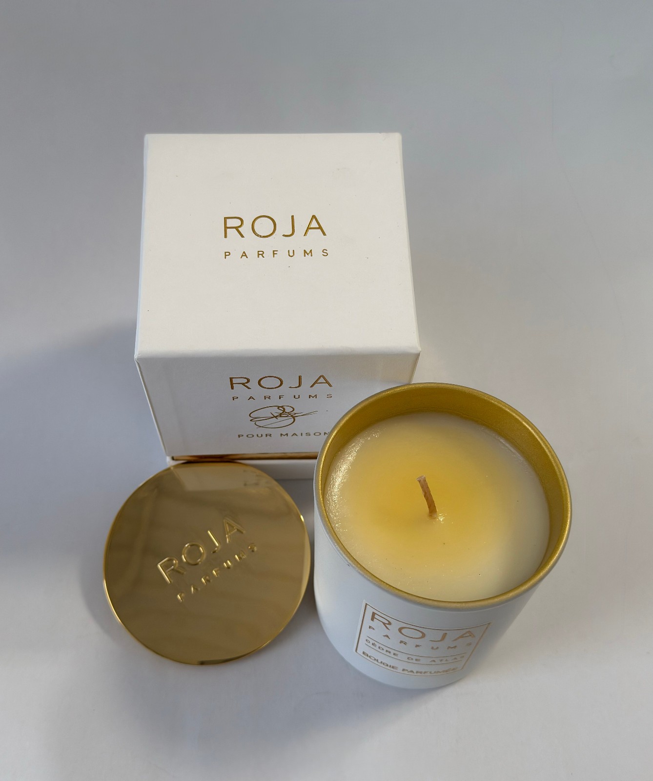 ROJA PARFUMS Cedre de L’Atlas Scented Candle 220g Sealed Burn Time 40Hr