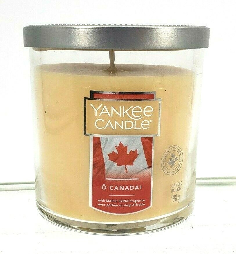 Rare Yankee Candle O Canada Maple Syrup Tumbler 198g 7oz Collectors Edition New