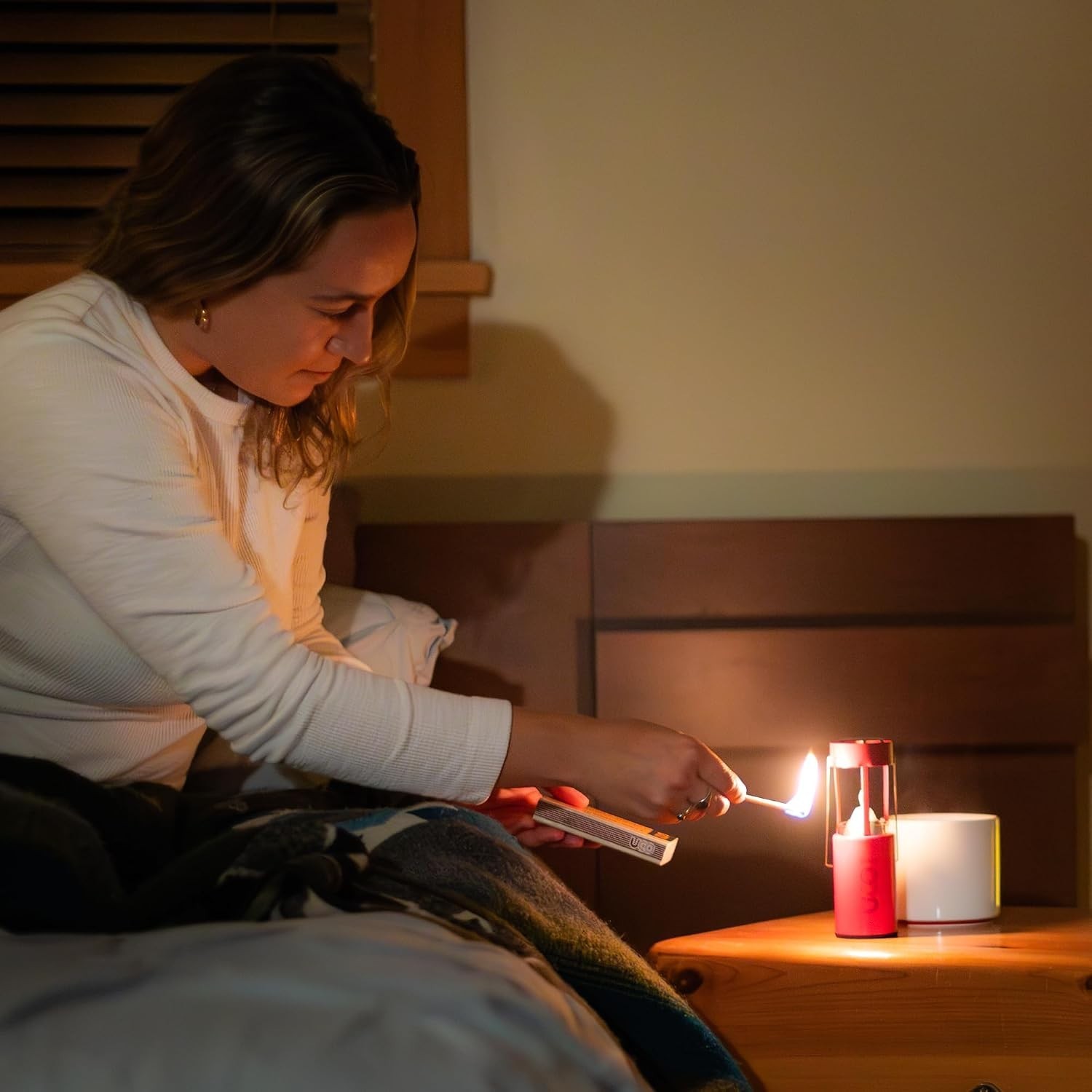 15-Hour Indoor-Outdoor Candles for Lanterns & Emergency Kits – 20 Count