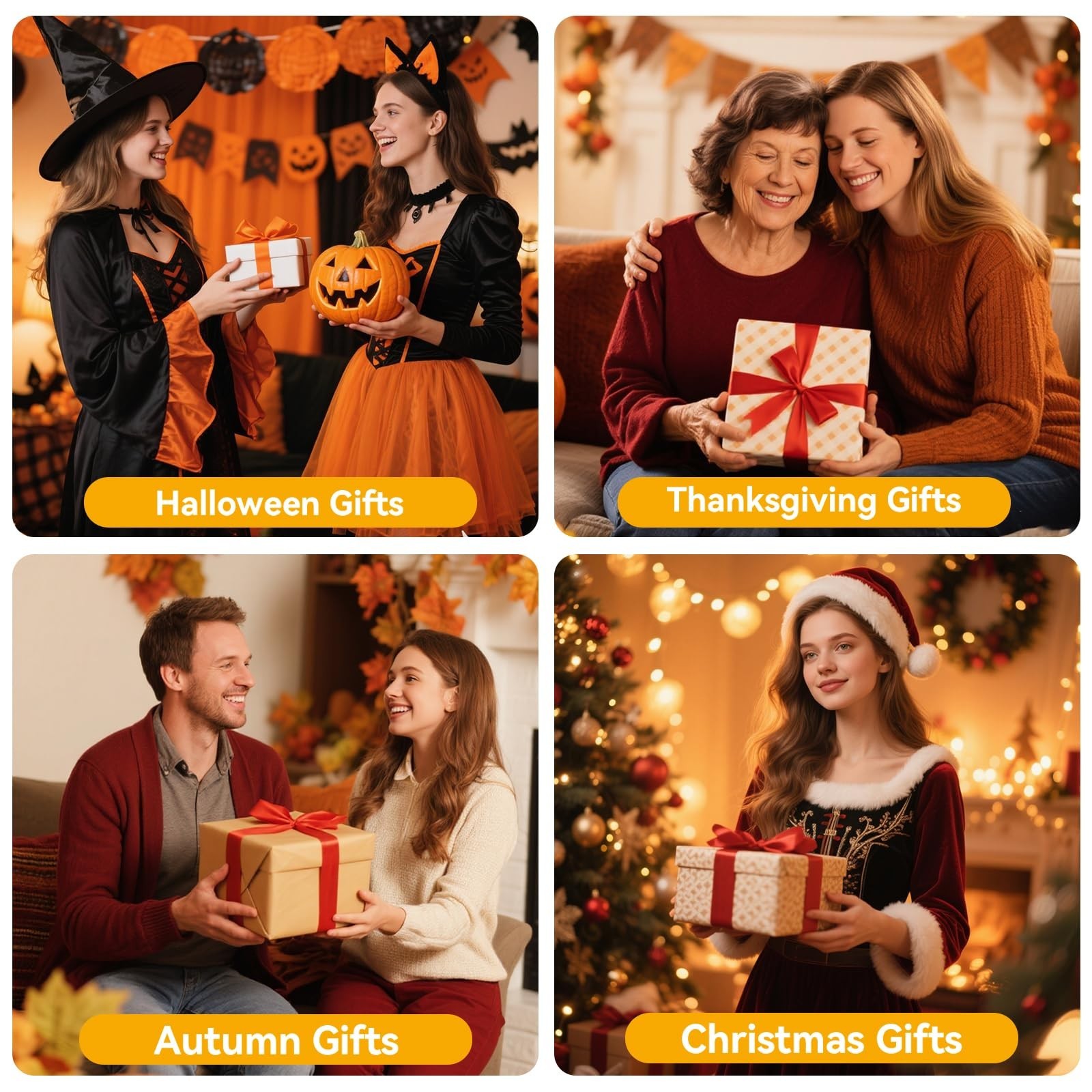 Set of 3 Flameless LED Candles with Remote & Timer – Dimmable Flickering Pillar