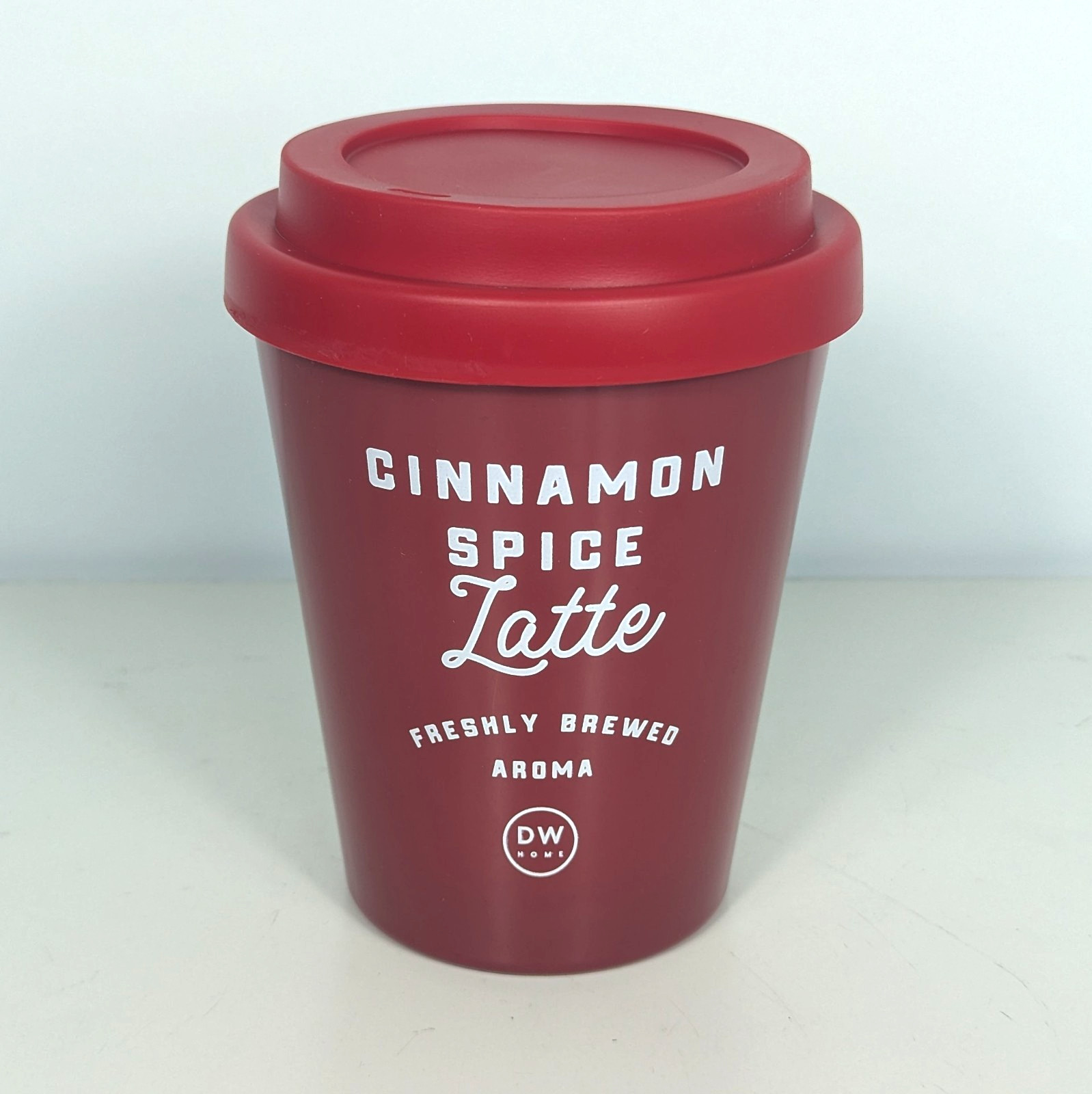 DW HOME Cinnamon Spice Latte Cup Scented Candle 11oz 318g (item # DWCJ1402)