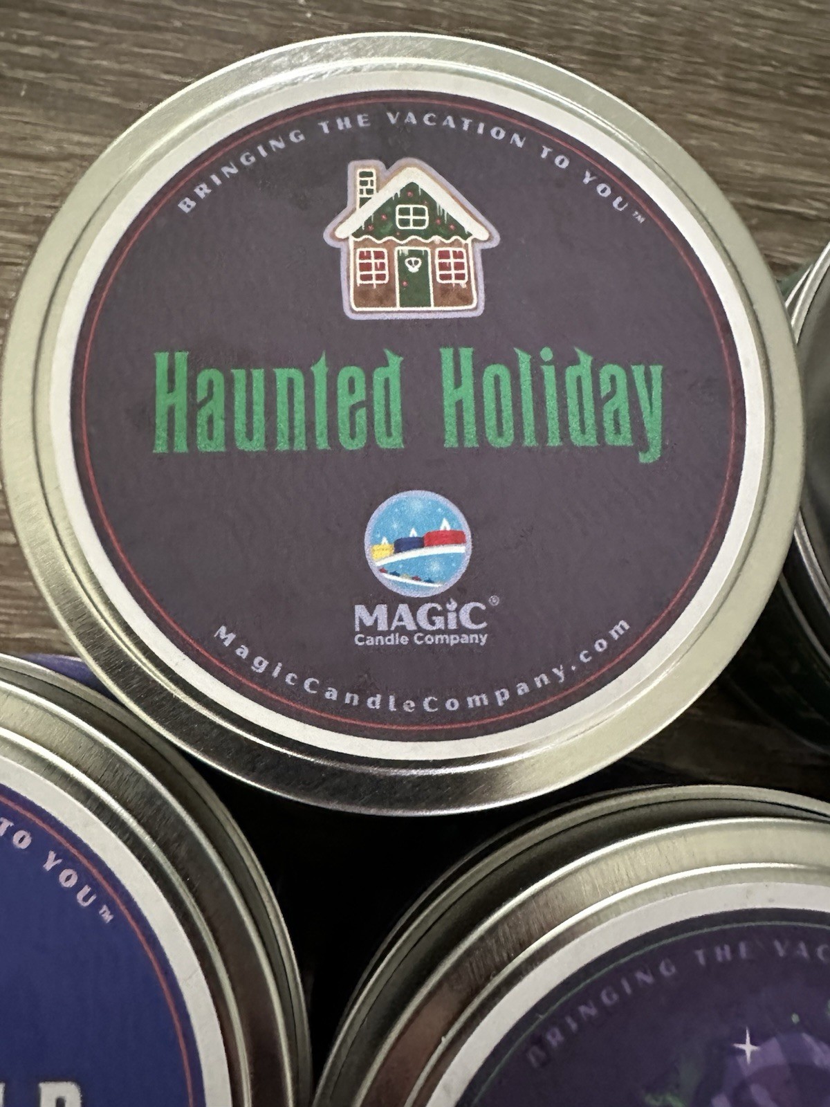 Lot 5 Magic Candle Haunted, Haunted Holiday Villains Bakery & Christmas On Main