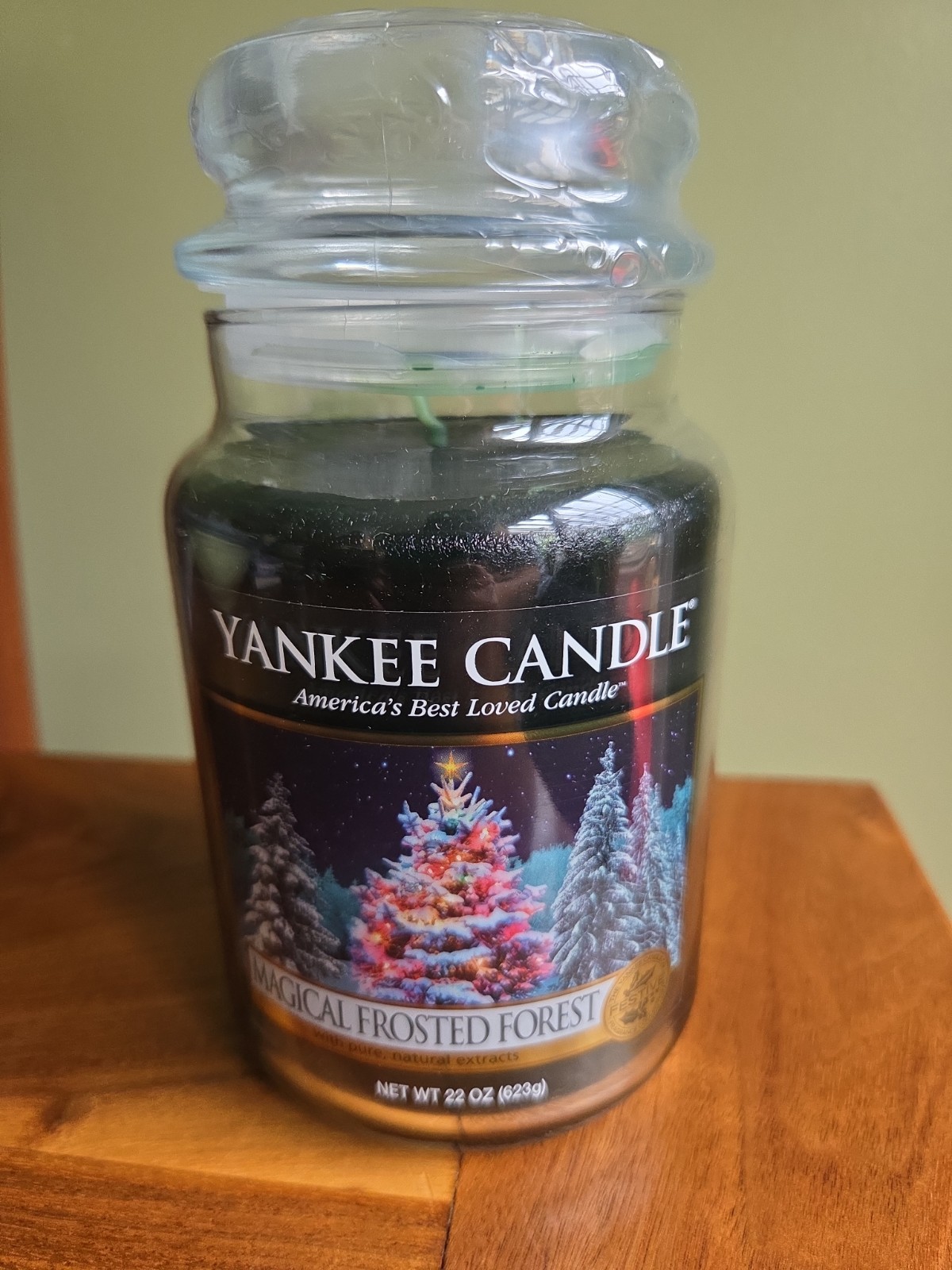 Yankee Candle MAGICAL FROSTED FOREST 22 oz New Housewarmer Single Wick