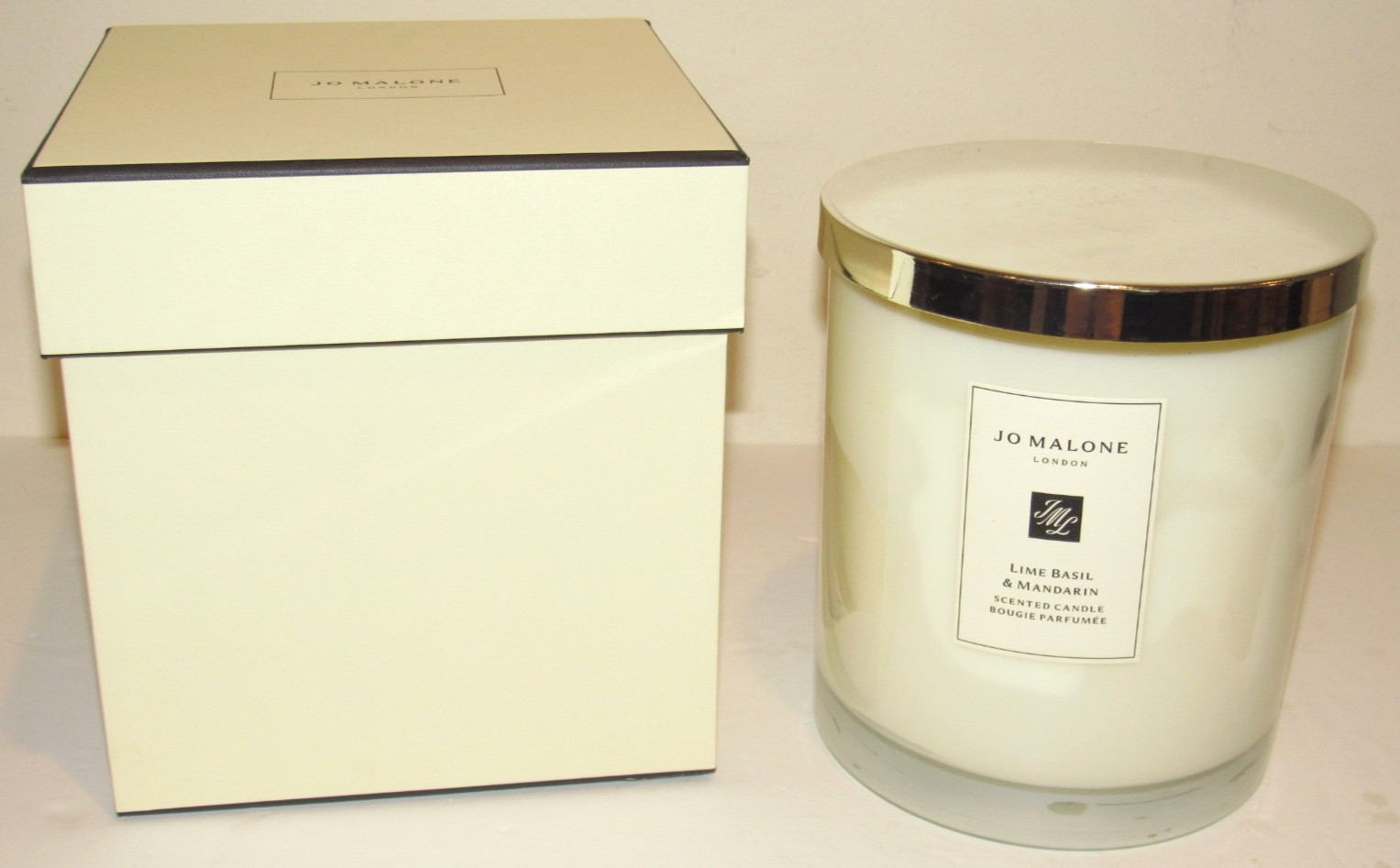 Jo Malone Lime Basil & Mandarin Scented Luxury Candle 4 Wick 5 Inch JUMBO 2100 g