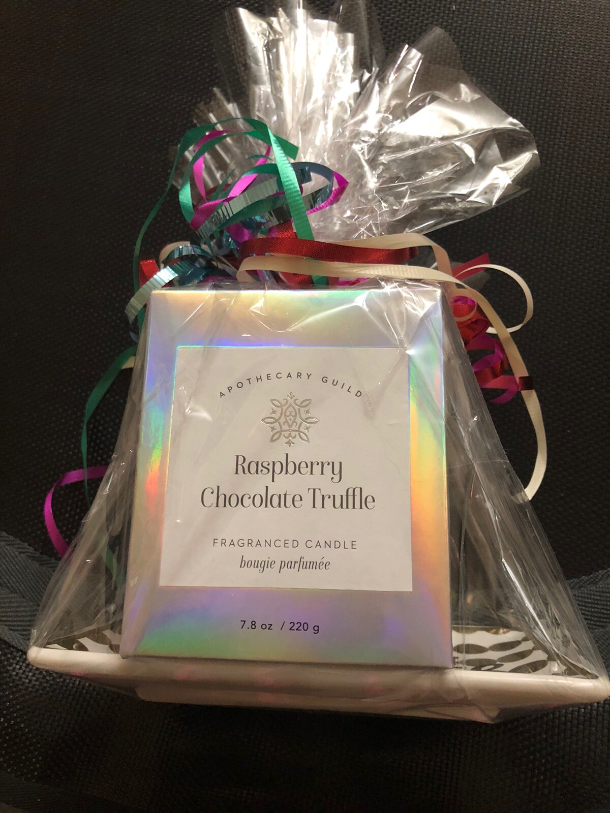 Apothecary Guild Raspberry Chocolate Truffle Scented Candle 7.8 Oz, 220g
