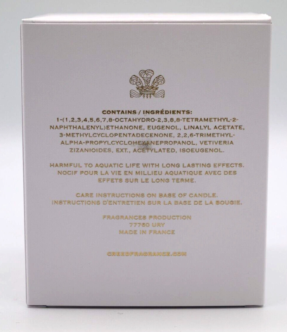 Creed Bougie Parfumee Birmanie Oud Candle 220g / 7.76oz Authentic by Finescents