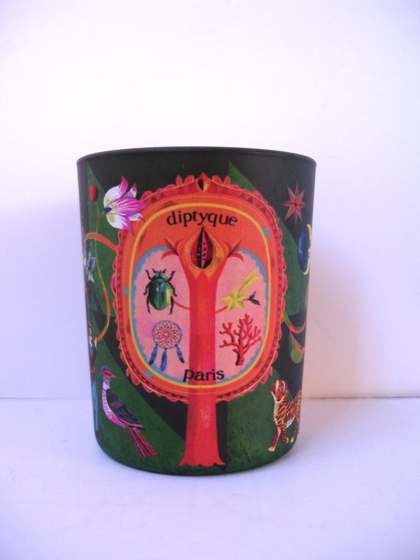 Diptyque 3 Candles Holiday Lucky Charms 2109 Amber, Pine, Flora Fortuna SET 3