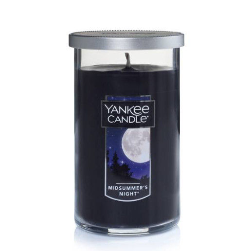 Yankee Candle Midsummer’s Night 14.25oz- musk, patchouli, sage, and mahogany