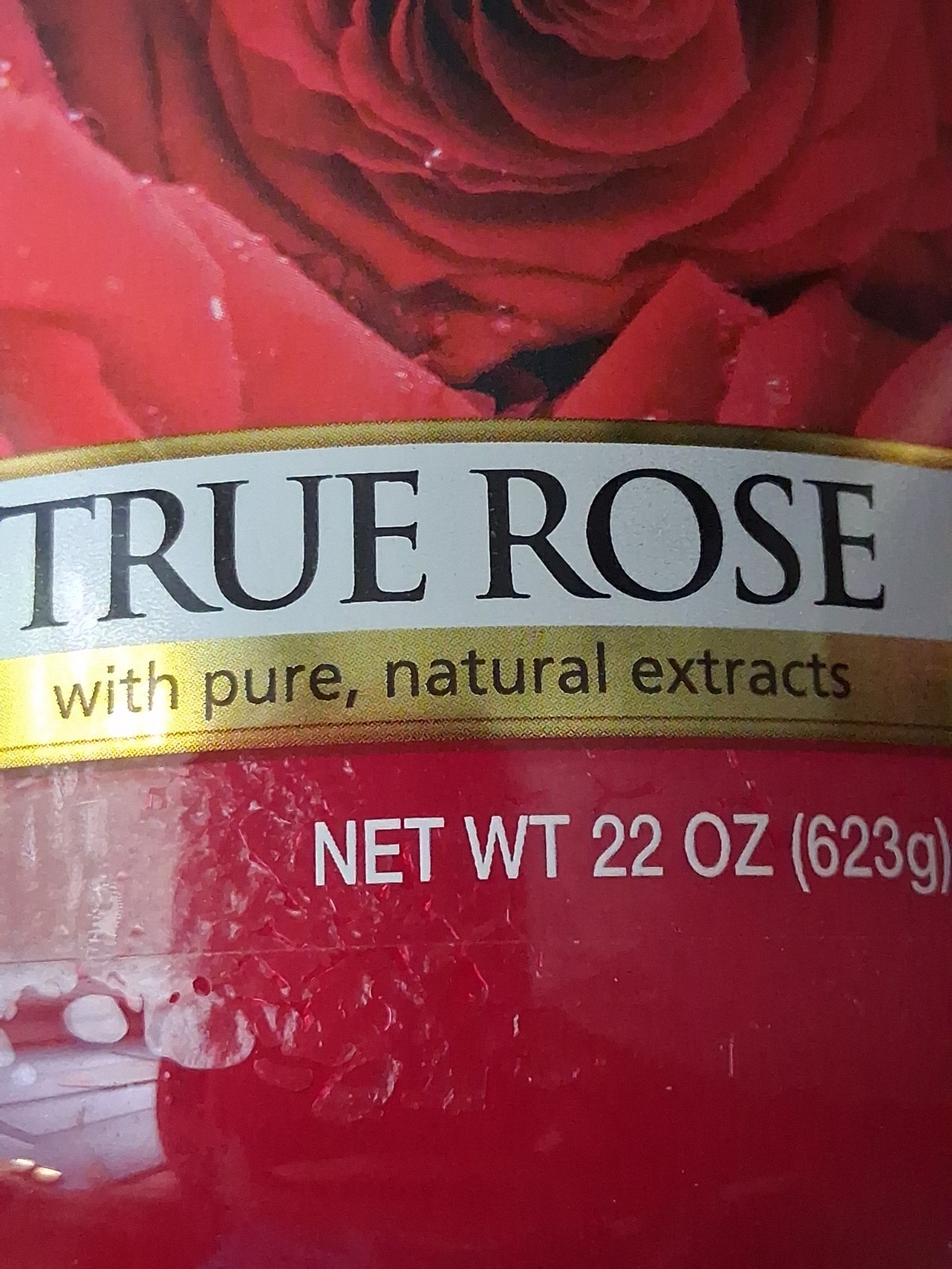 YANKEE CANDLE True Rose 22 oz. Large Jar Candle~NEW~RETIRED