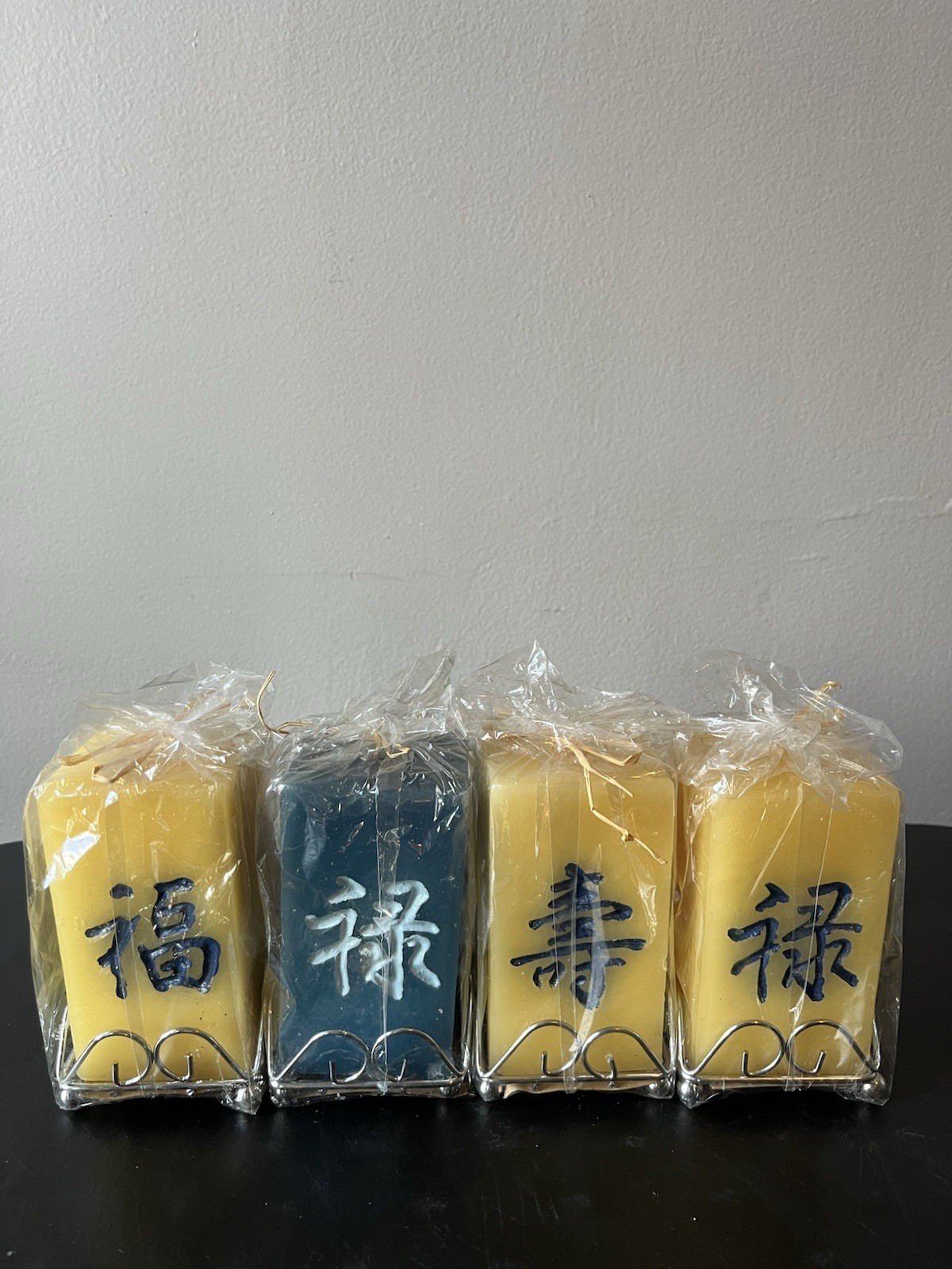 Aromatic Spirituals Chinese Candles-Wealth,Longevity,Fortune,Happiness