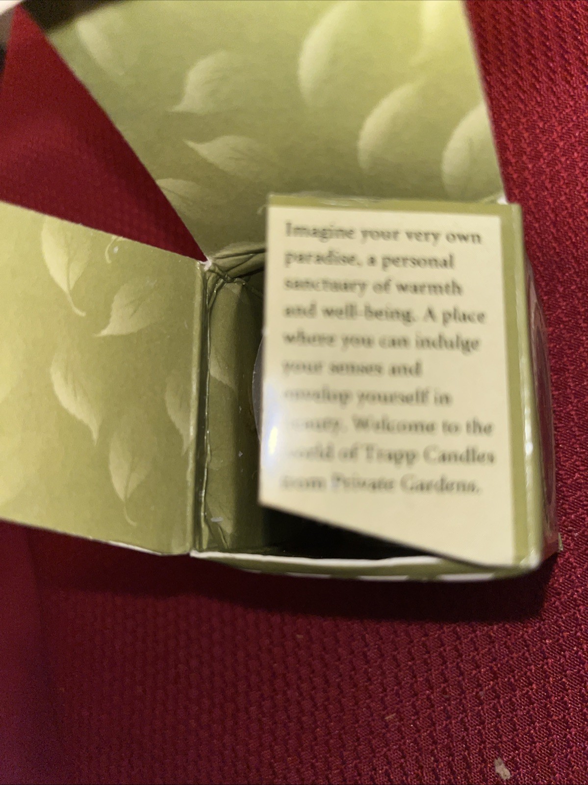 Trapp Private Gardens Heliotrope Radiant Votive Candles Lot Of 6 New