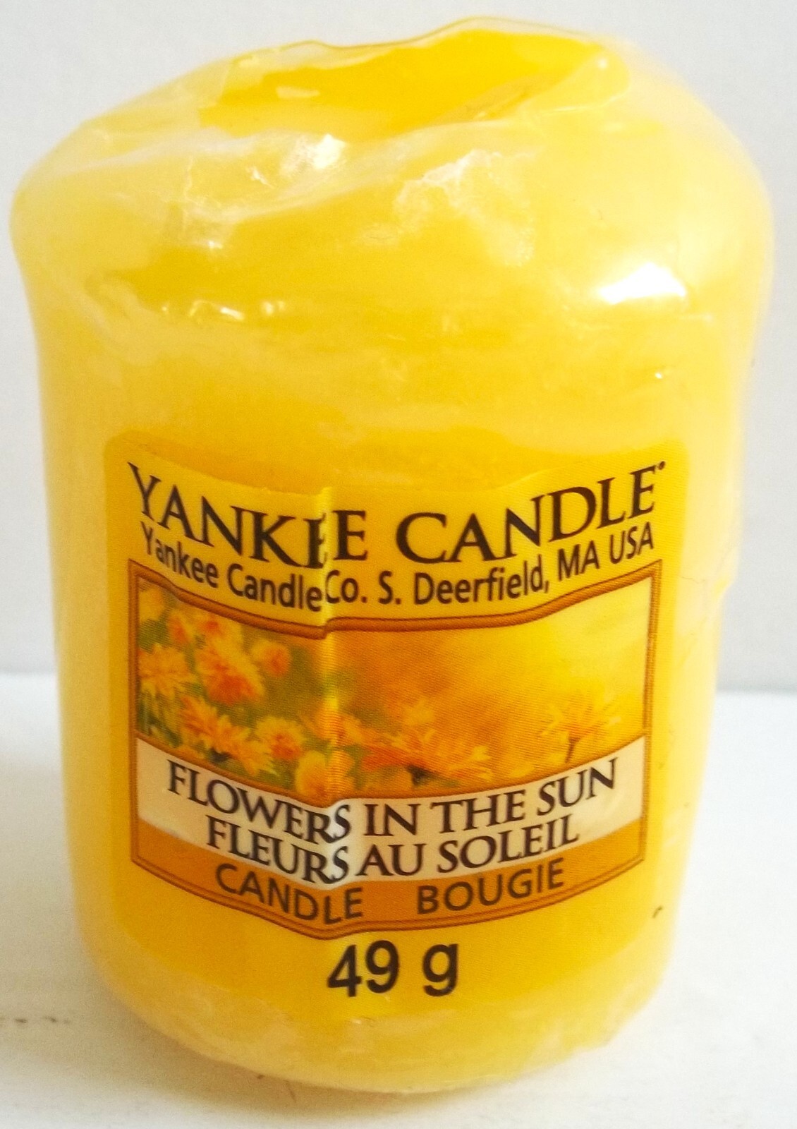 YANKEE CANDLE Sampler Votive Candles, FLOWERS IN THE SUN, NEW x 6