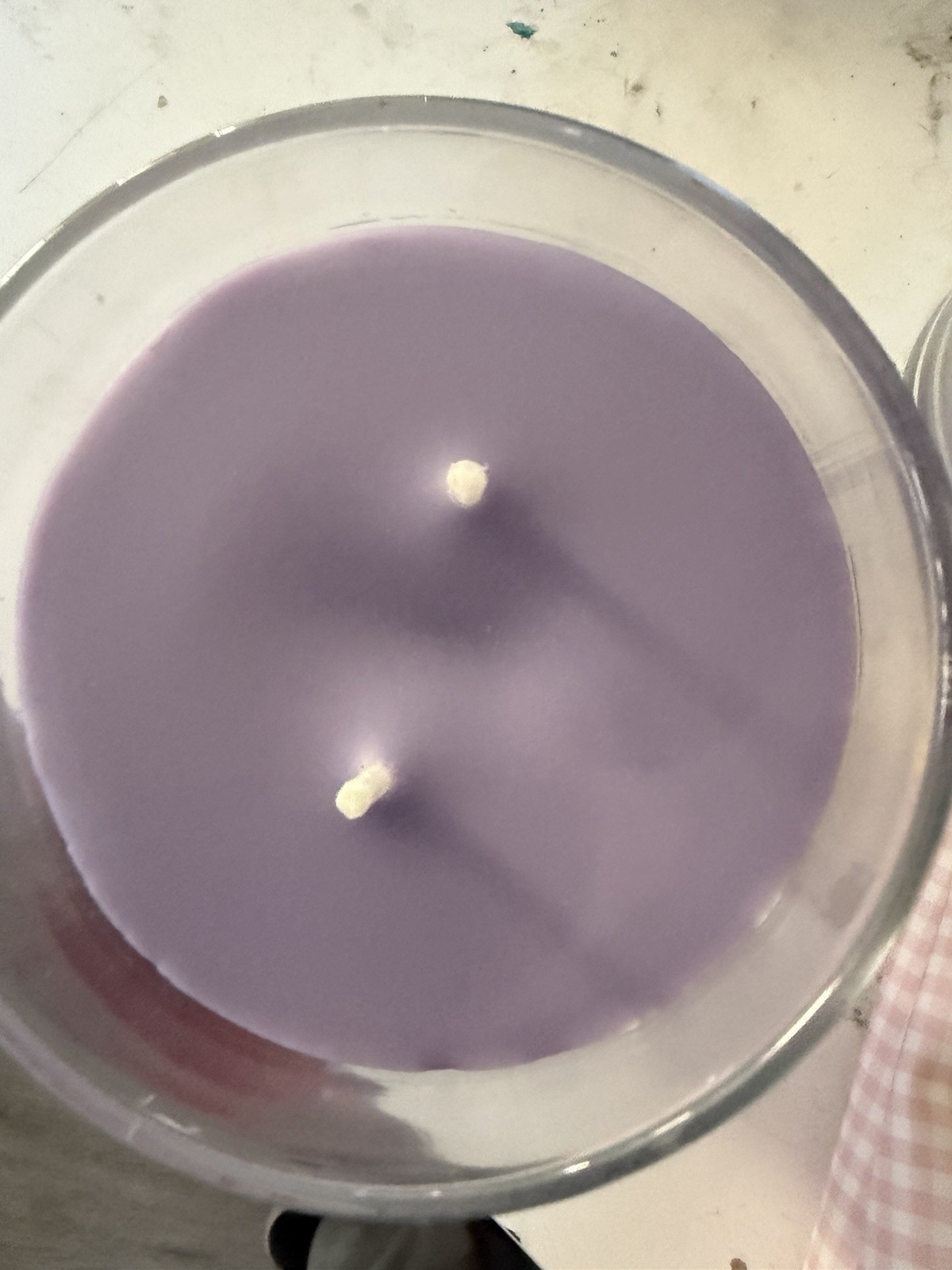 Yankee Candle Lilac Blossoms Scented 2-Wick Large Purple Jar Candle 20 oz