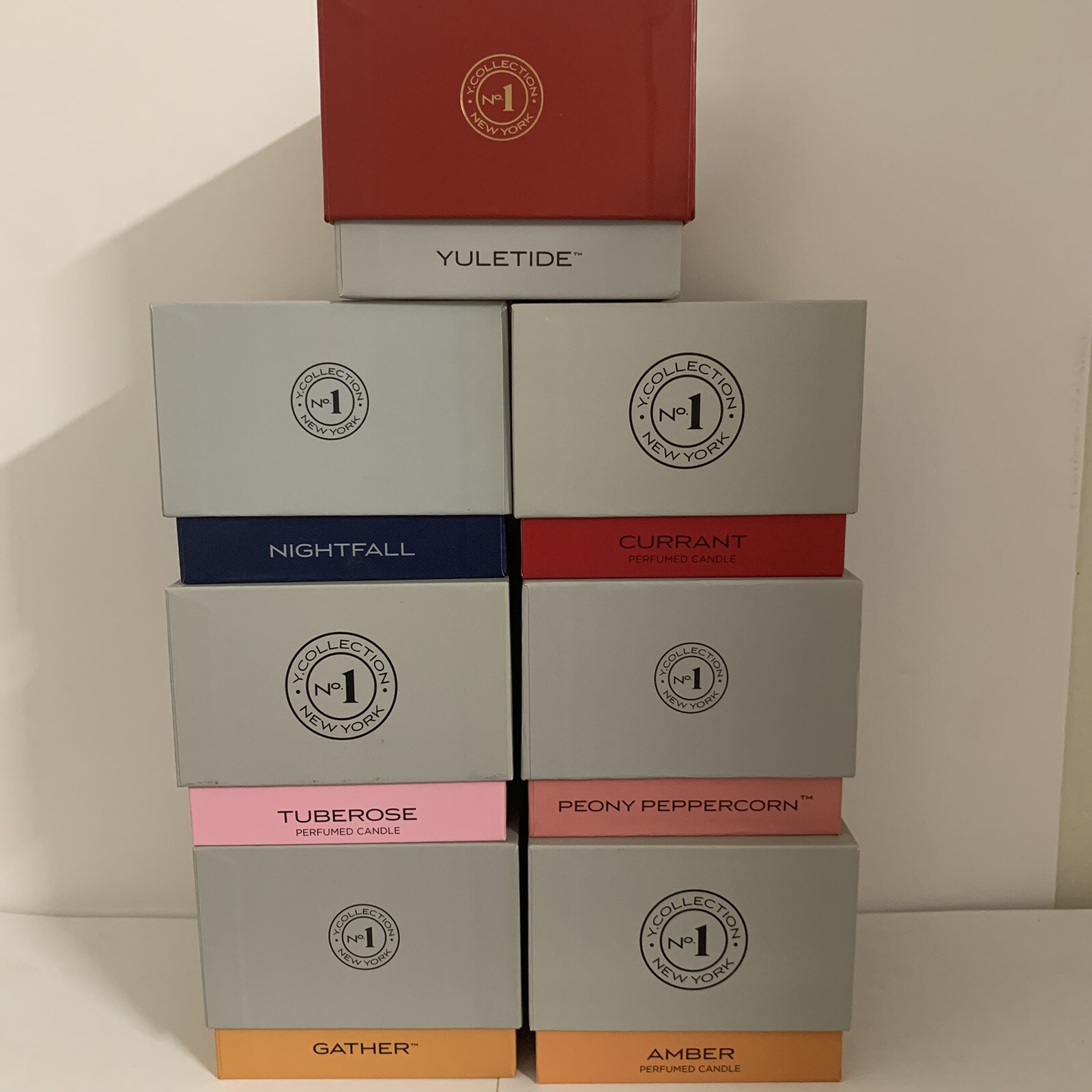 Yankee Candle Y. Collection No.1 New York Perfumed Soy Candle 7 oz Boxed U Pick