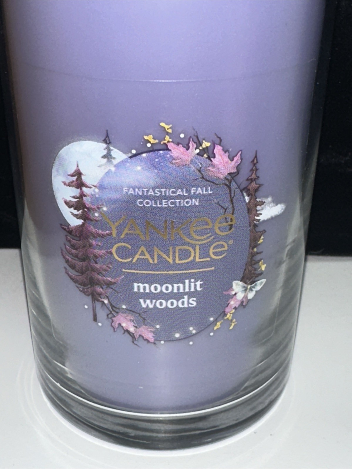 LOT OF 2-NEW-Yankee Candle MOONLIT WOODS Large 14.25oz. FREE SHIPPING