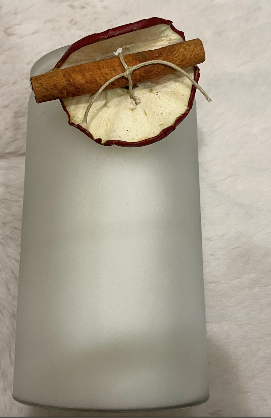 Anthropologie Rosy Rings Candle Apple Cinnamon 16 Oz Fragranced Glass SPICE