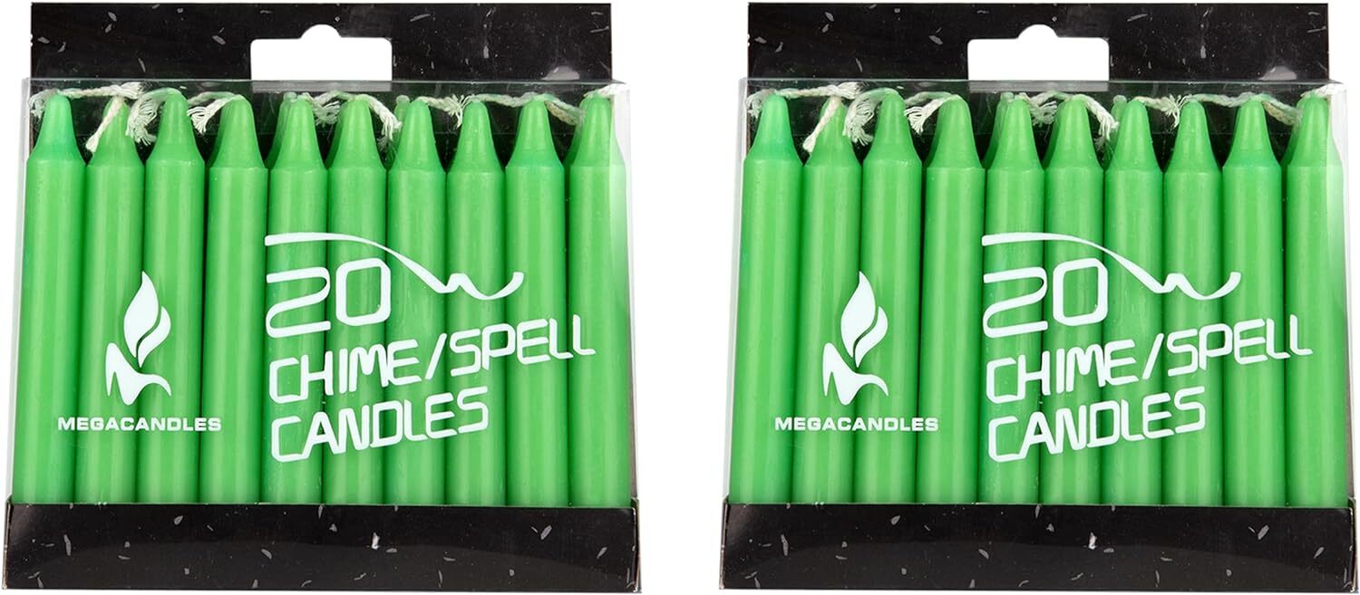 Spell Candles 4″ Lot of 20 /40 – Choose from 16 Colors! Mini Taper Chime Candle