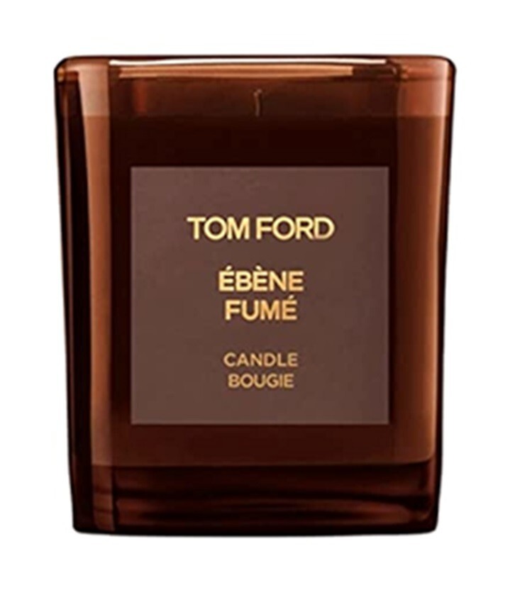 Tom Ford Ebene Fume Perfumed Candle 6.3 oz SEALED Palo Santo + Smoked Ebony Wood
