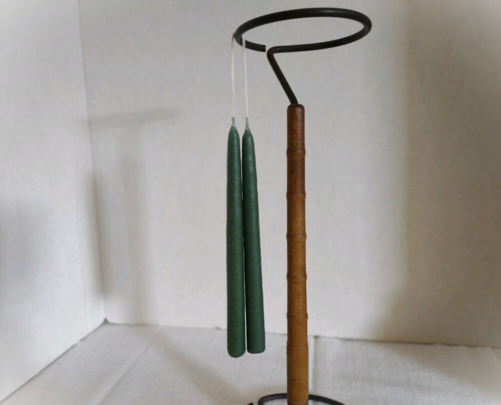 Hand-Dipped Taper Candle Pair ~ 6″ Mini ~ 11 Colors ~ Scented & Unscented