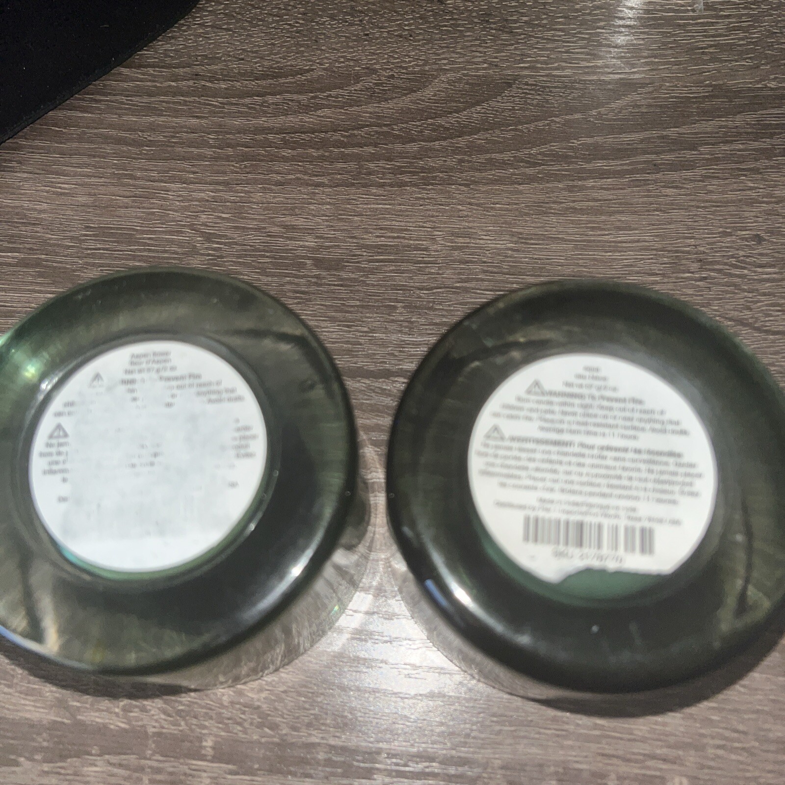 Pier 1 imports/ 2 oz jar candles/ Aqua bleue/India