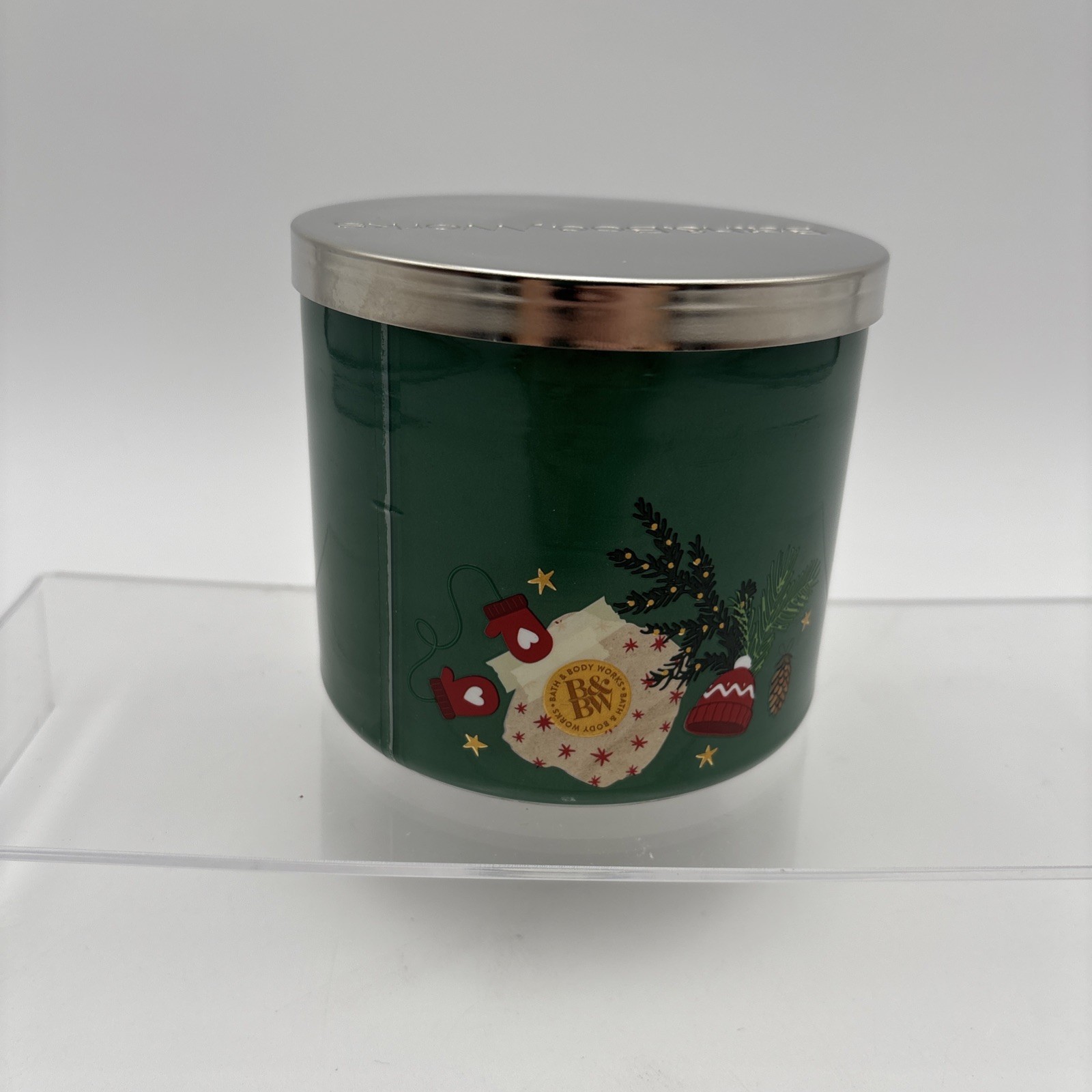 Bath & Body Works VANILLA BALSAM 3 Wick CANDLE 25-45 Hrs Christmas Holiday NEW