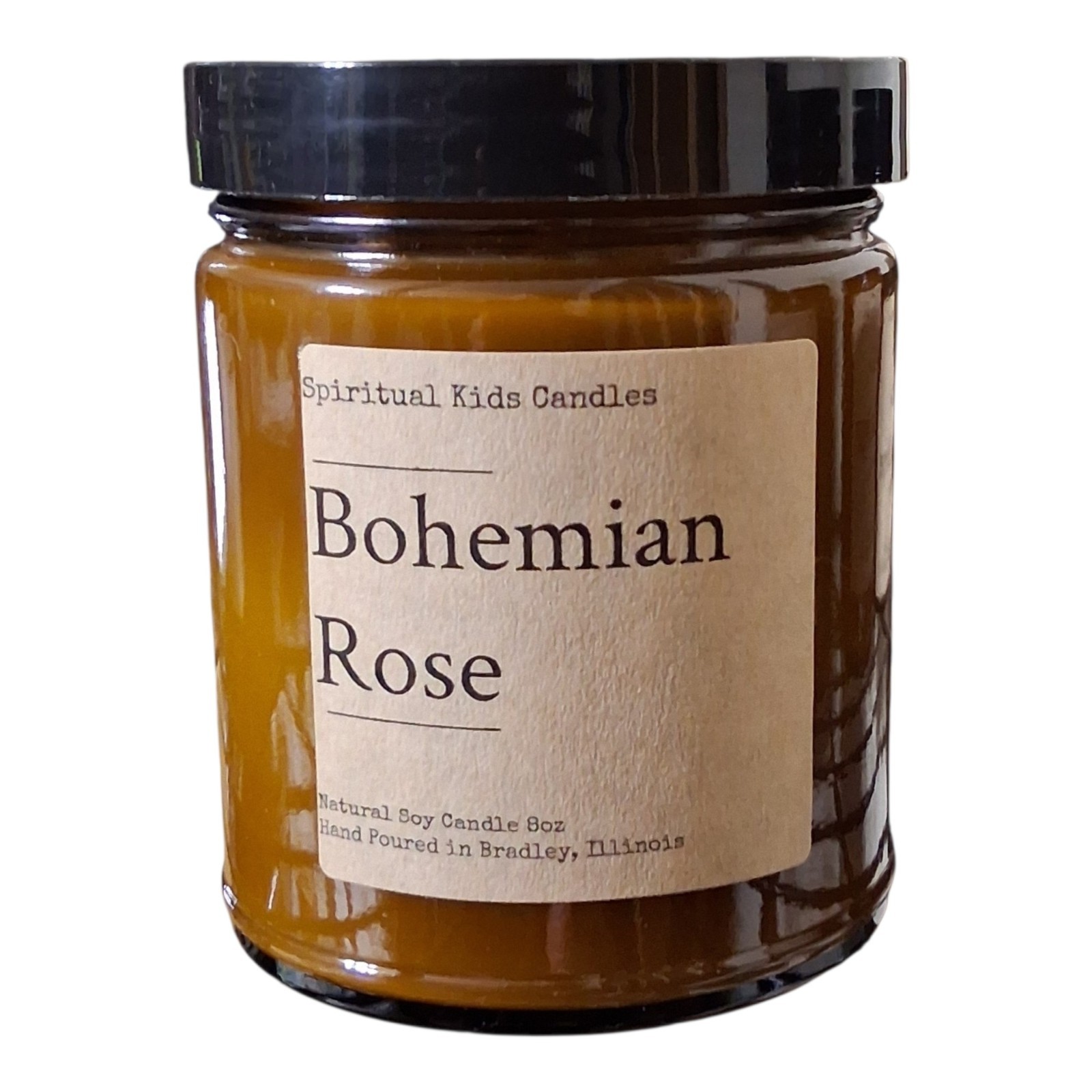 Bohemian Rose 8oz 35-40 Hour Burn Essential Fragrant Oils Floral Scent