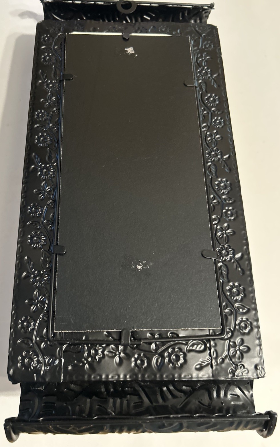 Amazing Grace Light Weight Metal Votive Wall Sconce 5 3/4”x 13” Birds Cross