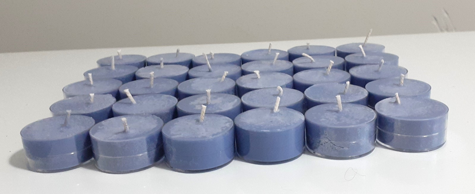 25 TEA LIGHTS CHOCOLATE CANDY CORN HIGHLY SCENTED HANDMADE SOY WAX