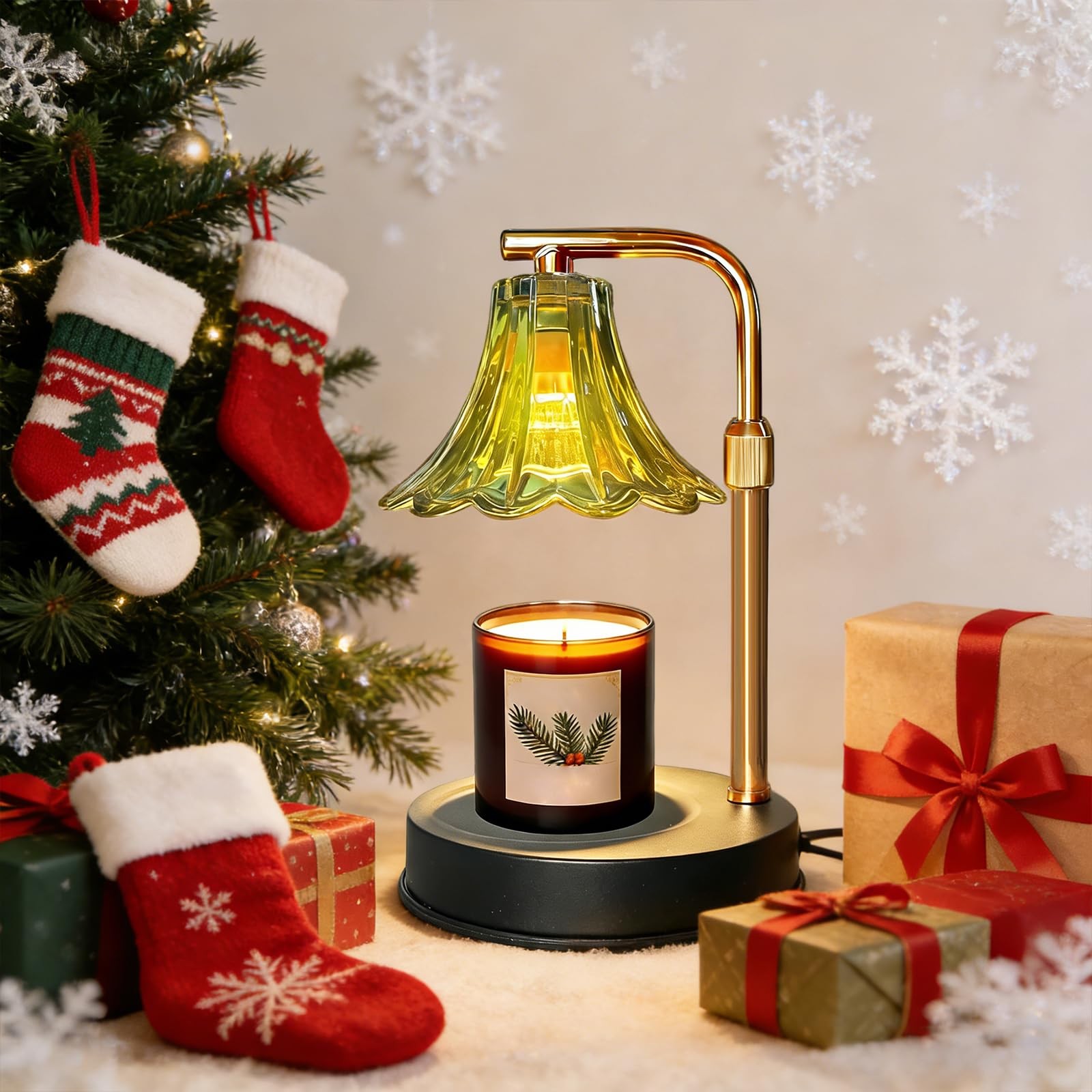 2-pack Dimmable Wax Warmer Lamp, Flameless Melting Wax Lamp Adjustable Bright…