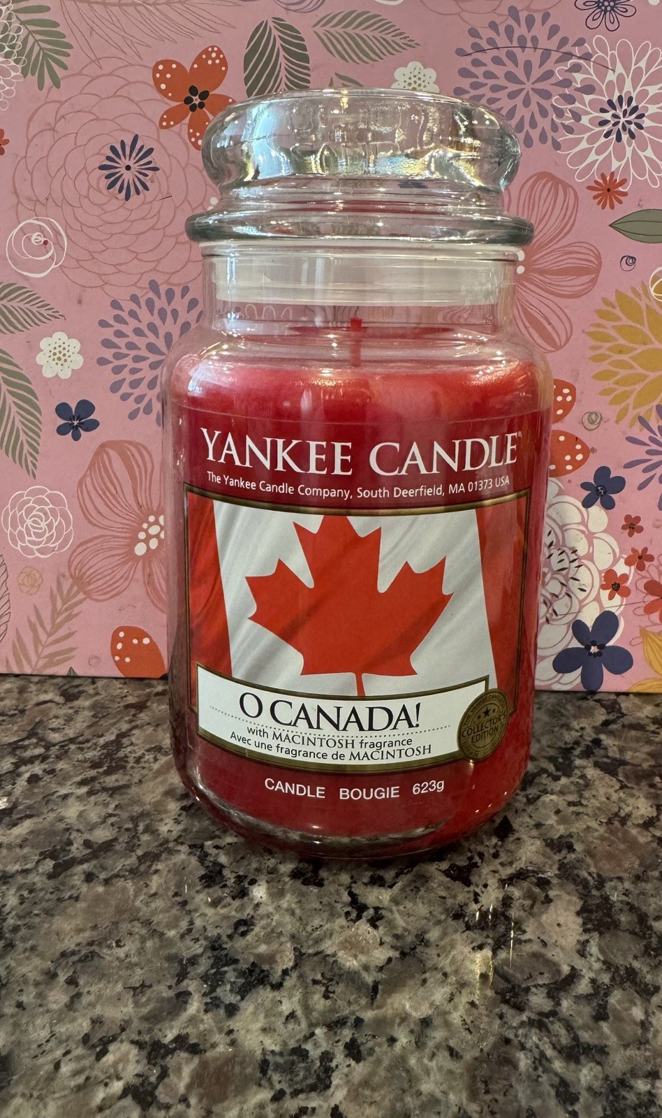 EXTREMELY RARE O CANADA! YANKEE CANDLE! COLLECTOR’S EDITION! ONLY 1 OTHER!