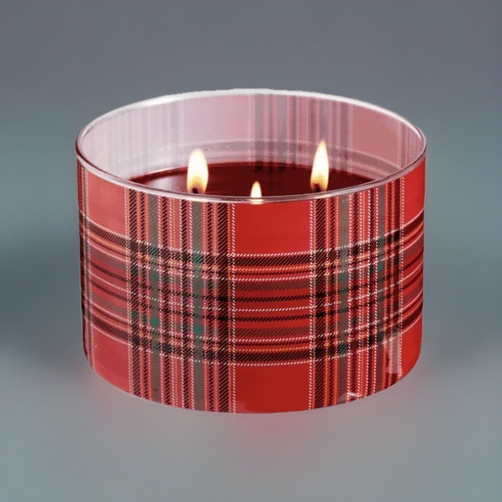 PartyLite Candles 3 Wick Holiday Jar 6” Dia. Candle WINTER BERRIES Scented NIB