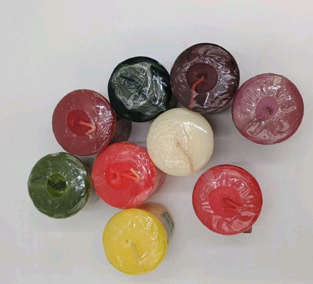 Yankee Candle Votive Sampler Lot Of Nine 1.75 oz Small Candles Assorted – New