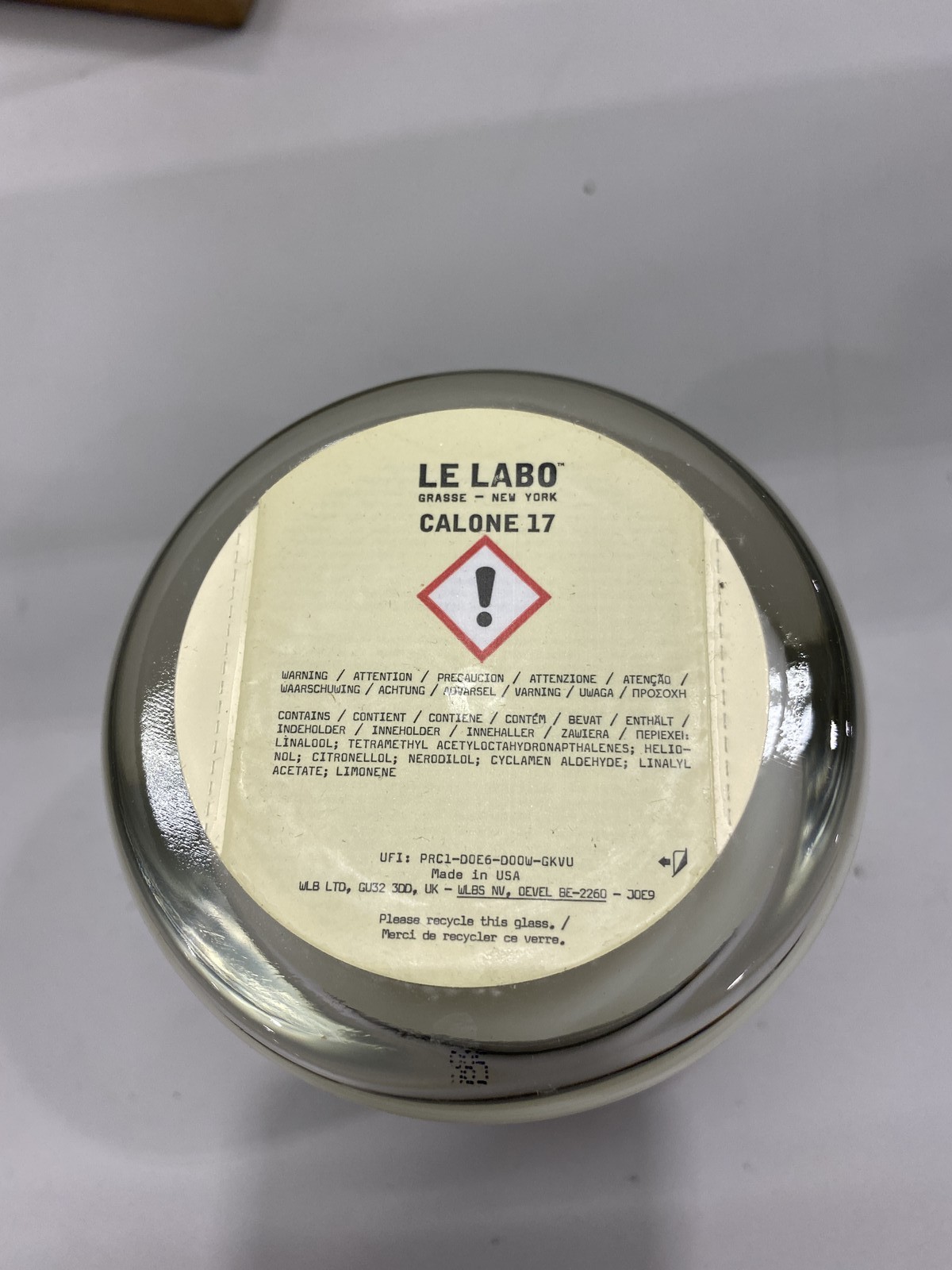 Le Labo Classic 8.6 oz Calone 17 Scented Candle