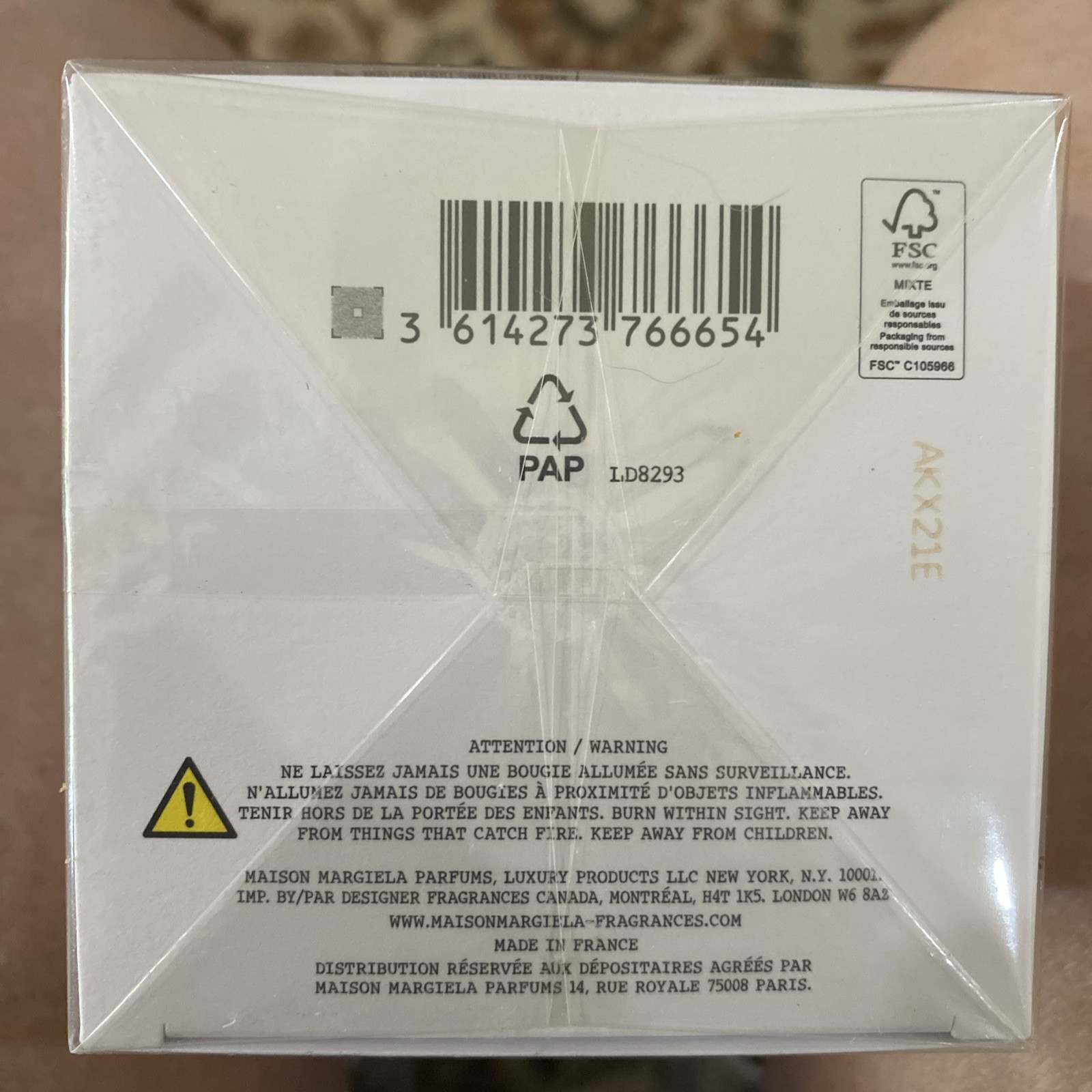 Maison Margiela Replica Sailing Day Scented Candle 5.82 OZ / 165 G New sealed