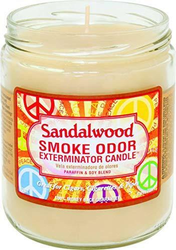 Smoke Odor Exterminator Sandalwood 13 Oz Jar Candle