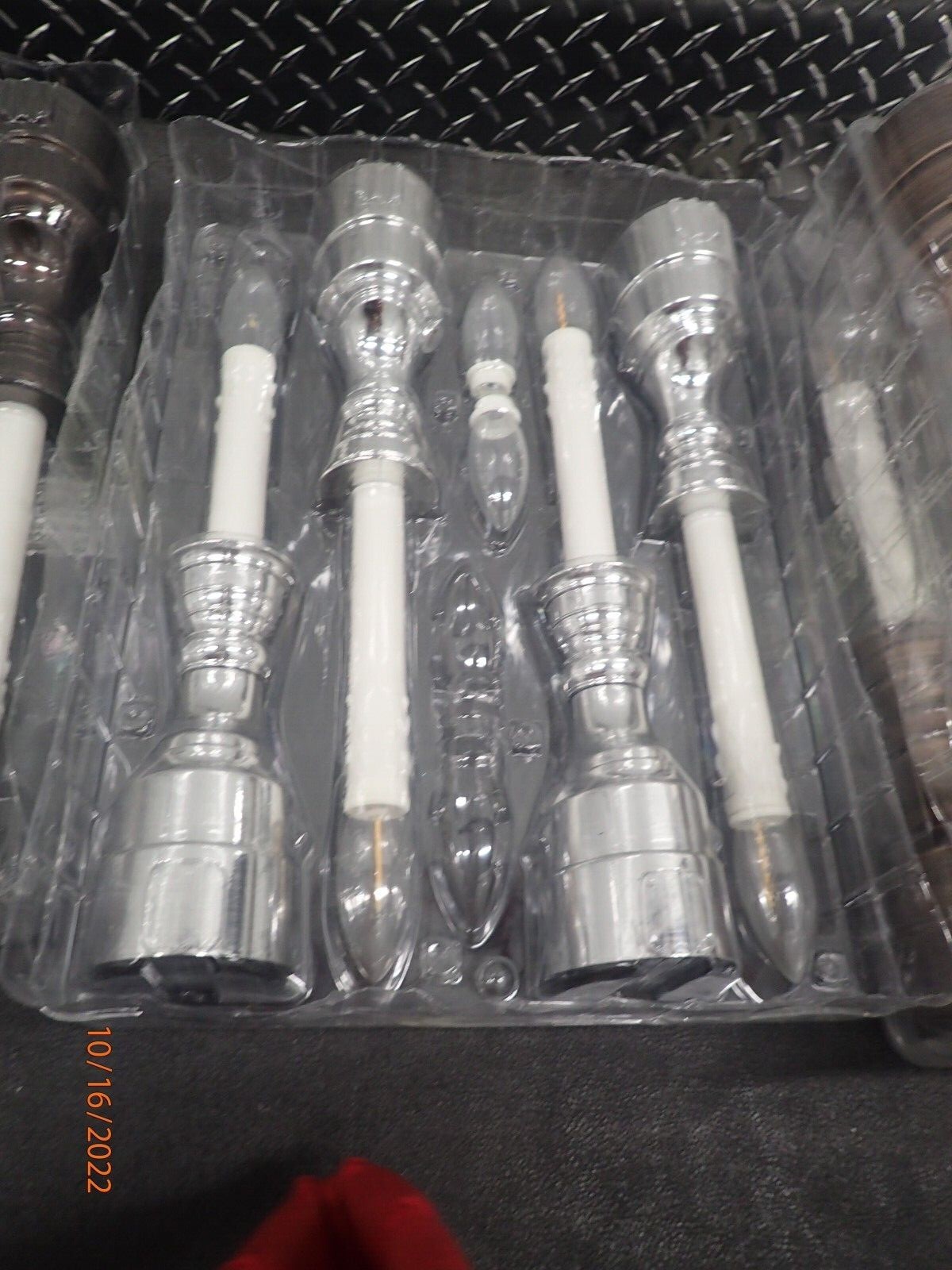 Bethlehem Lights Set of 4 PREMIUM Cordless Window Candles DIFF COLORS COMB SHIP