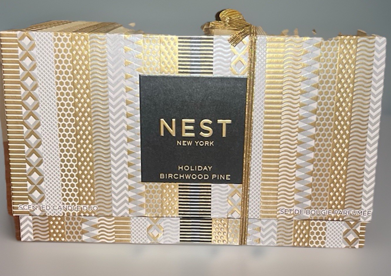 Nest New York Holiday Birchwood Pine Scented Candle Duo Box Set Of 2 8.1 Oz USA